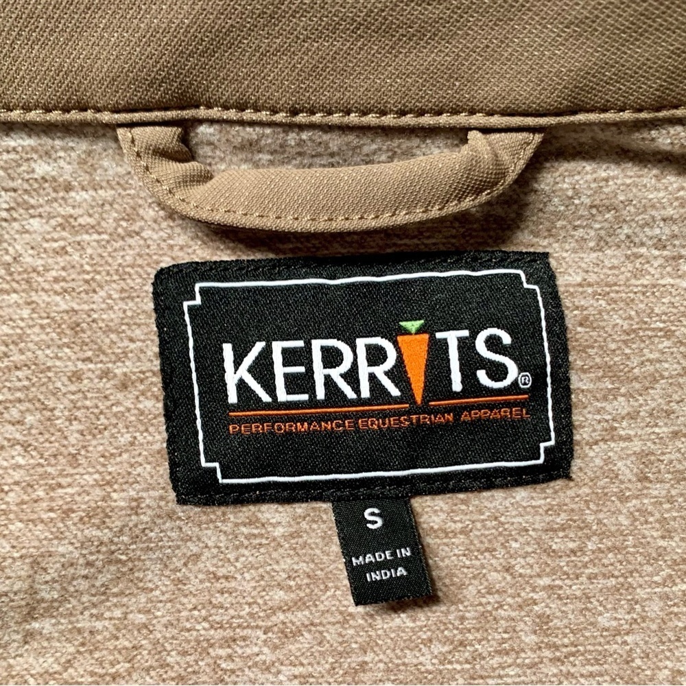 Kerrits Women's Waterproof Utility Jacket in Tan- SZ S - Picture 2 of 7